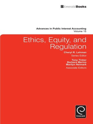cover image of Advances in Public Interest Accounting, Volume 15